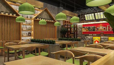 阿拉尔如何设计中式快餐店打造中式风味